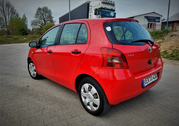 Toyota Yaris cena 14950 przebieg: 172000, rok produkcji 2008 z Zgierz małe 56